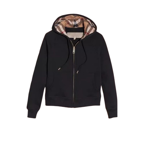 Lyra - Trendy Designer Karo Hoodie